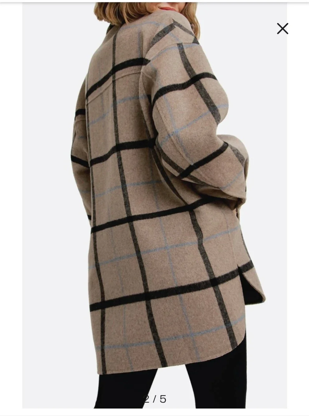 Belle & Bloom Rivers Edge Wool Blend Shirt Jacket - Picture 3 of 9
